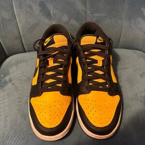 Nike Yellow and Black Athletic Shoes